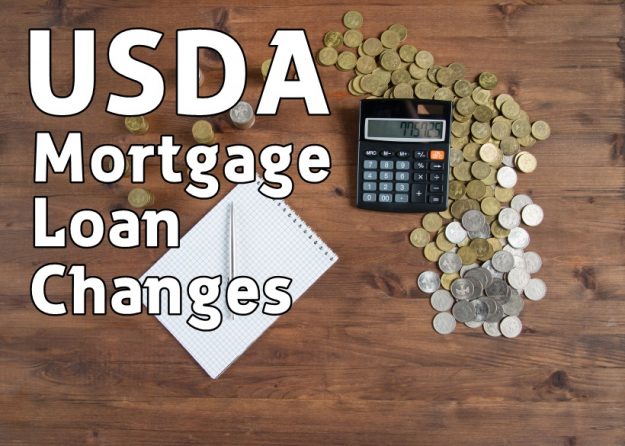 USDA Mortgage Loan Changes